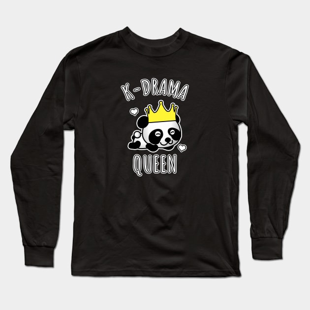 K-Drama Queen Long Sleeve T-Shirt by LunaMay